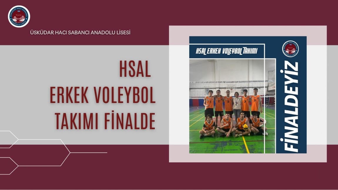 HSAL Erkek Voleybol Takımı Finalde